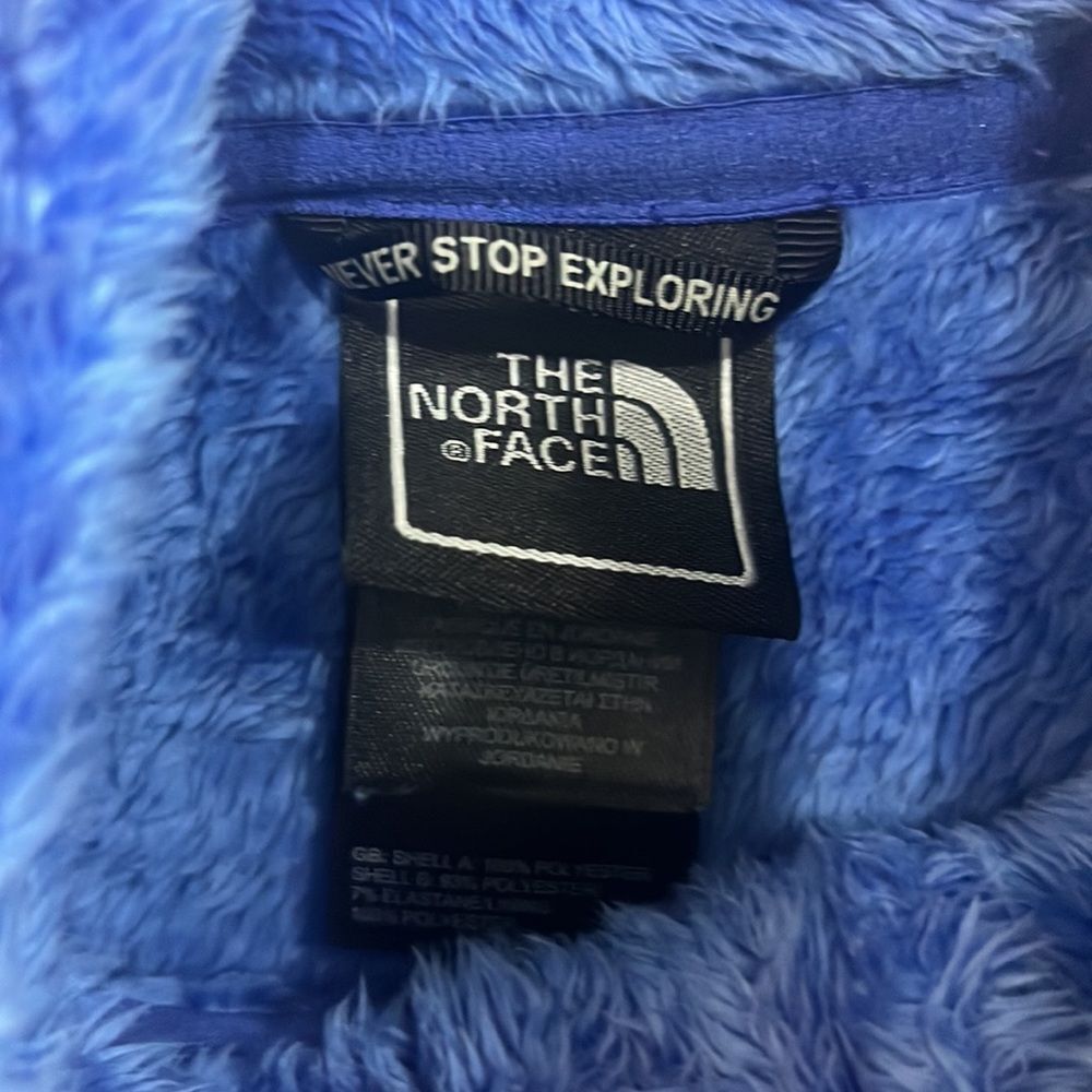 The North Face Blue Fleece Jacket - Picture 3 of 4